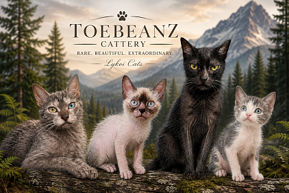 Rare Lykoi cats in middle TN